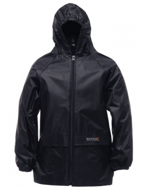 Regatta Kids Stormbreak Waterproof Jacket - Black (Opt)